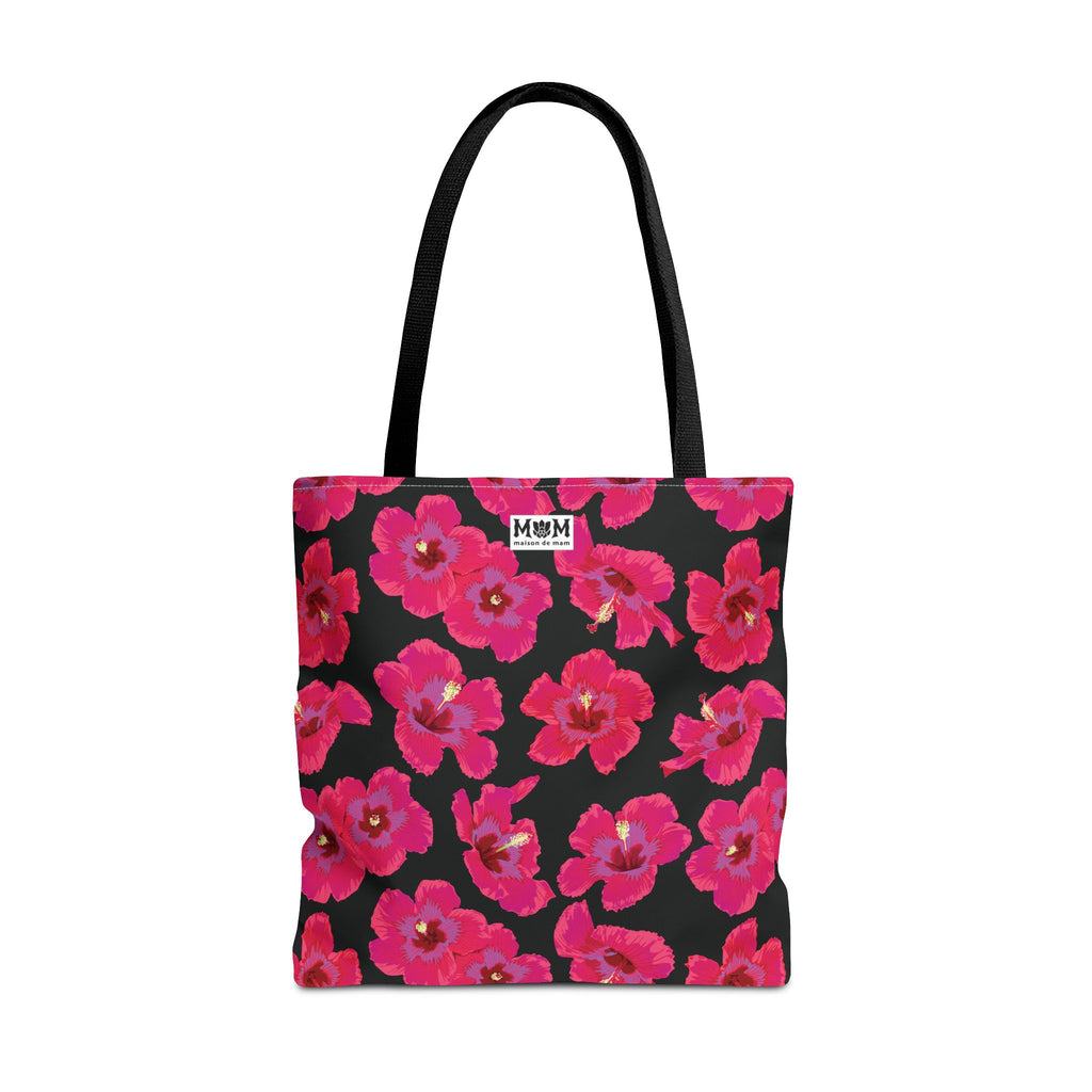 Pualani Market Tote Bag ~ Black
