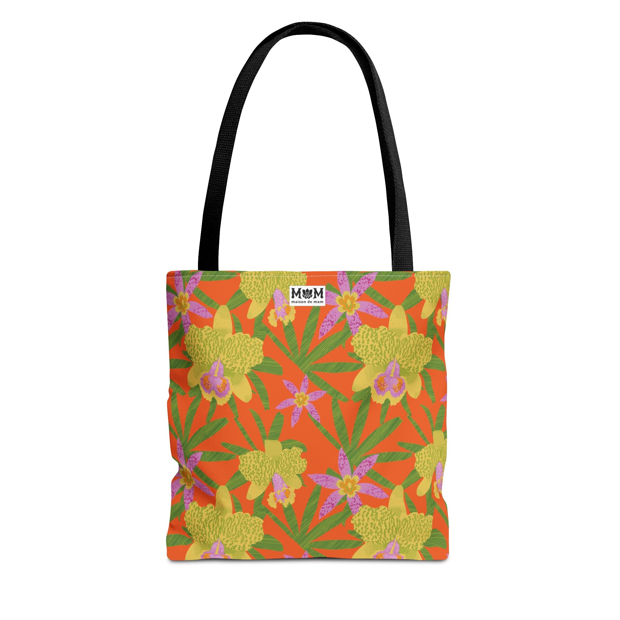 Lani Lei Market Tote Bag ~ Orange