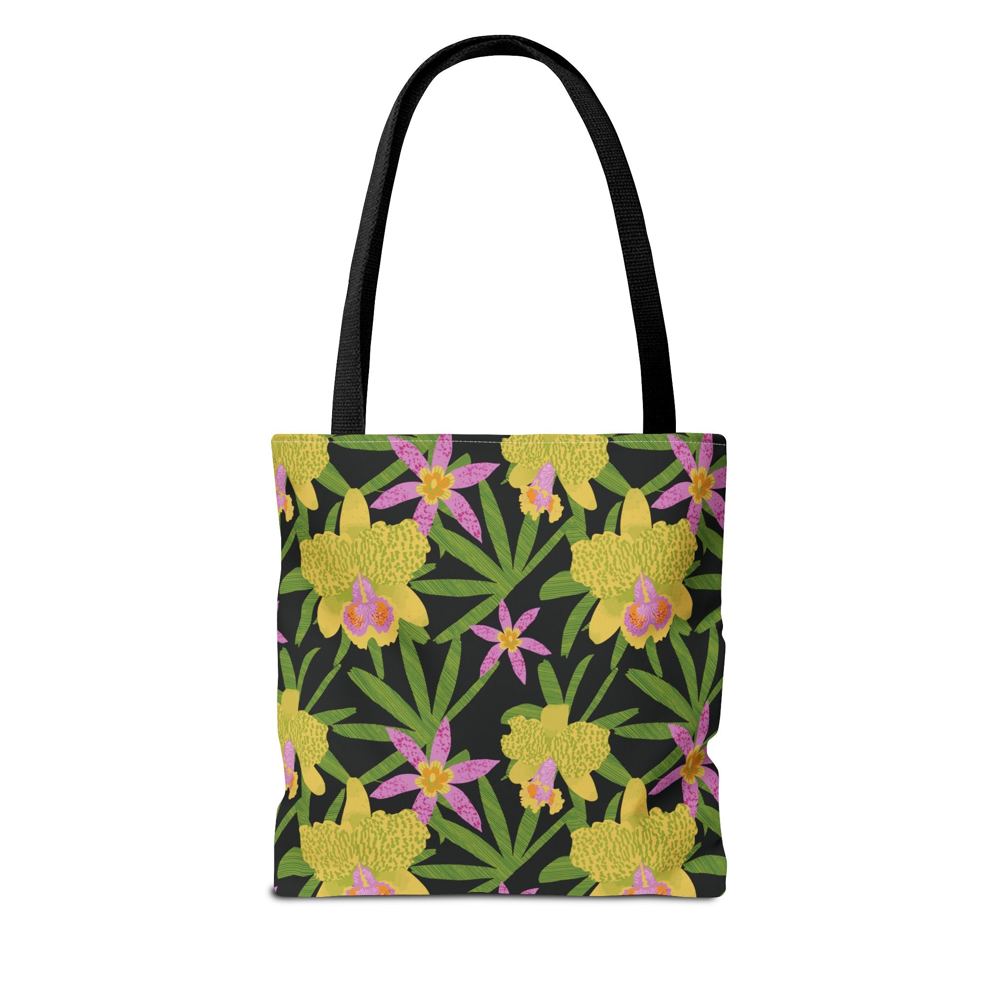 Lani Lei Market Tote Bag~ Black