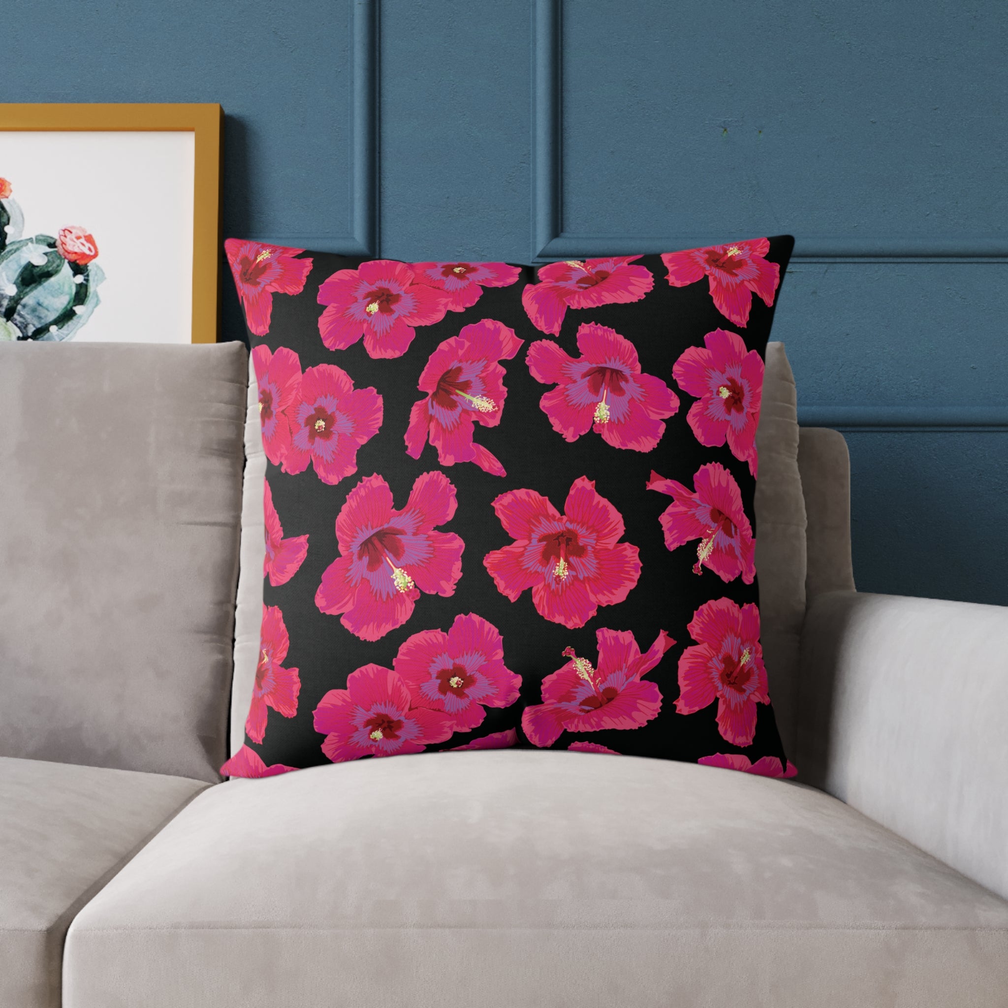 Pualani Pillow ~ Black