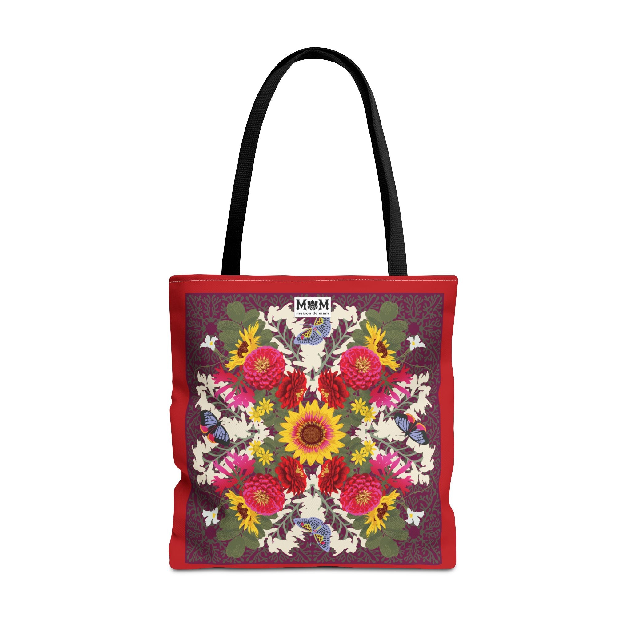 Flor de Fuego Market Tote Bag 