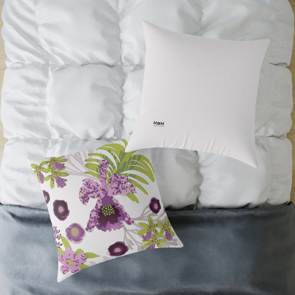 Orchidea Botanica Living Room/Bed Room Pillow