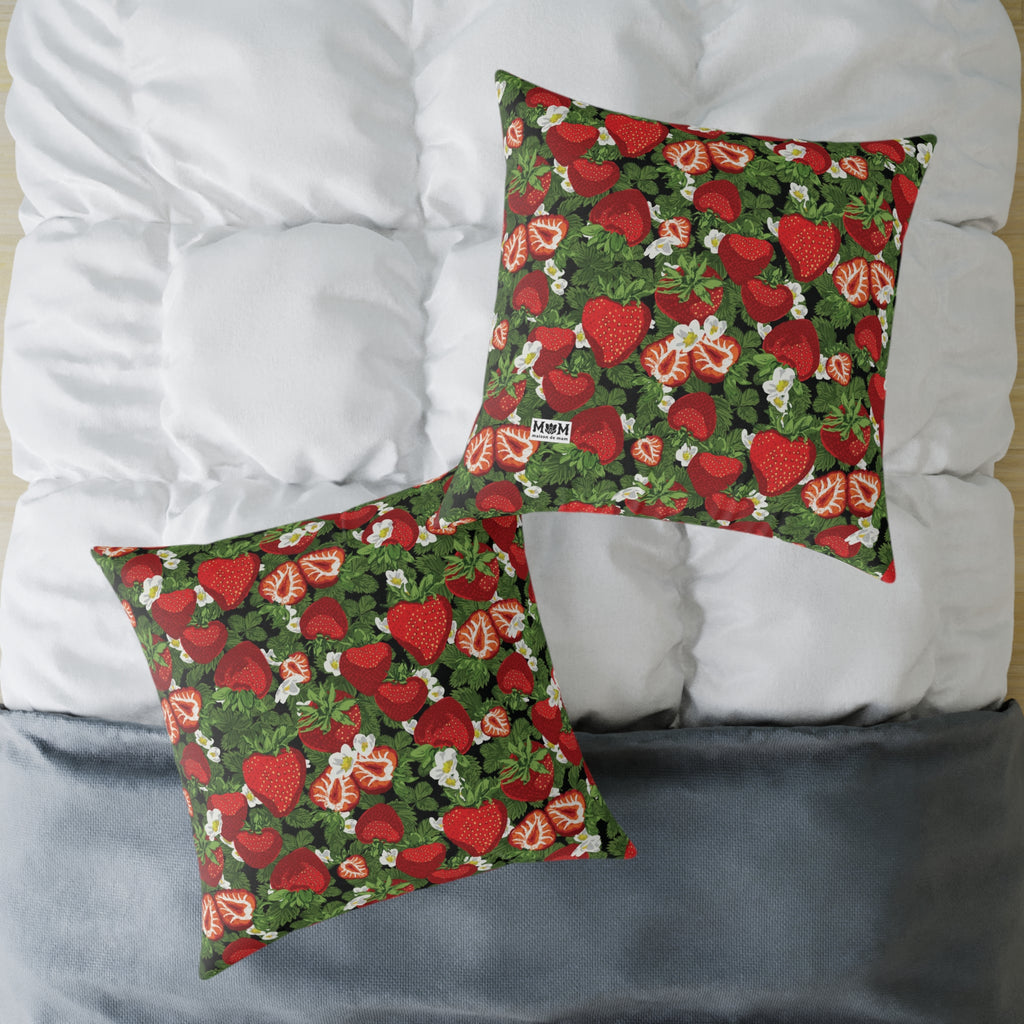 Strawberry Field Floral ~ Black
