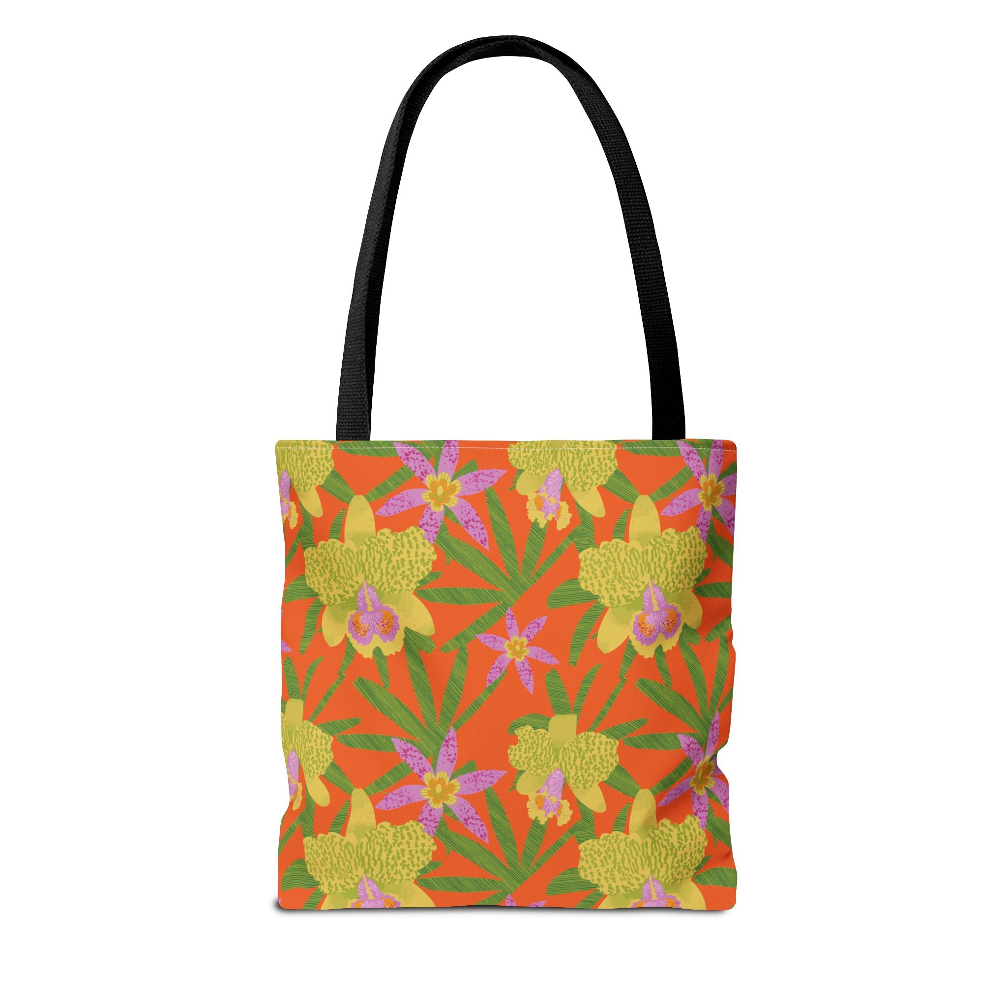 Lani Lei Market Tote Bag ~ Orange