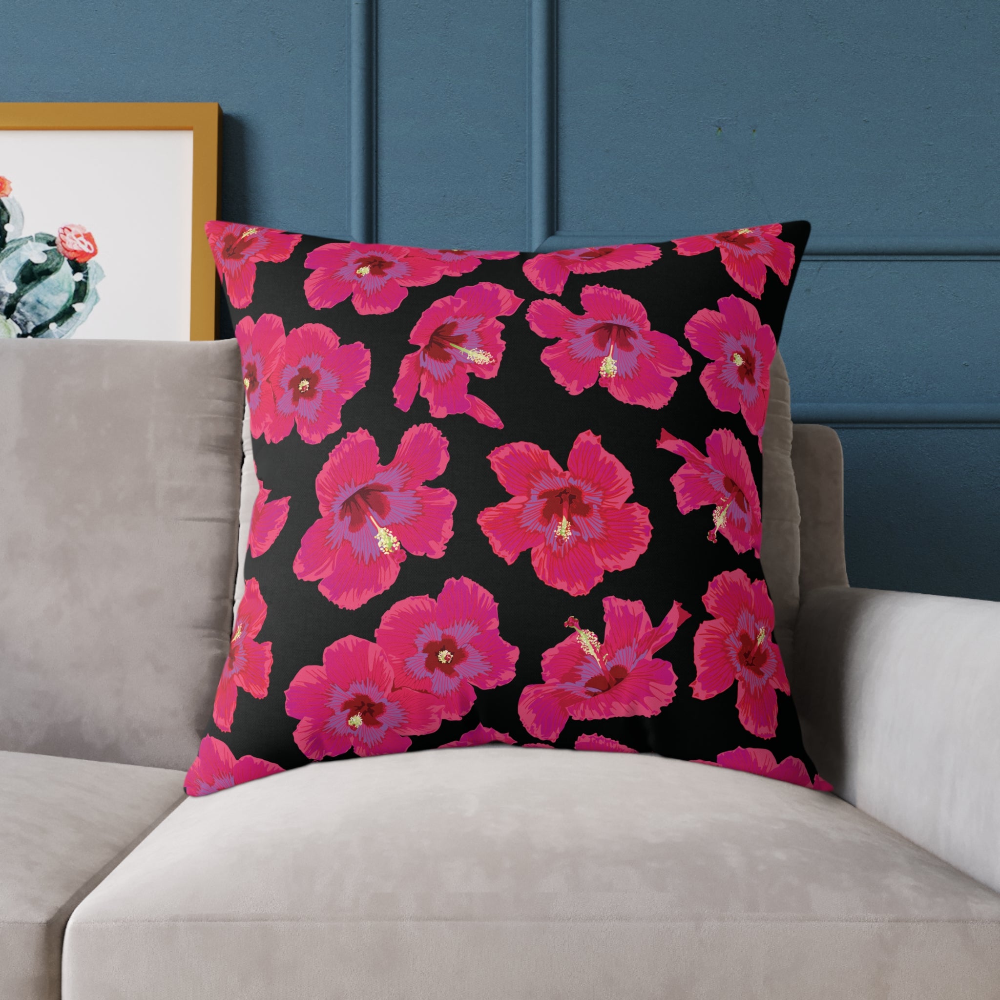 Pualani Pillow ~ Black