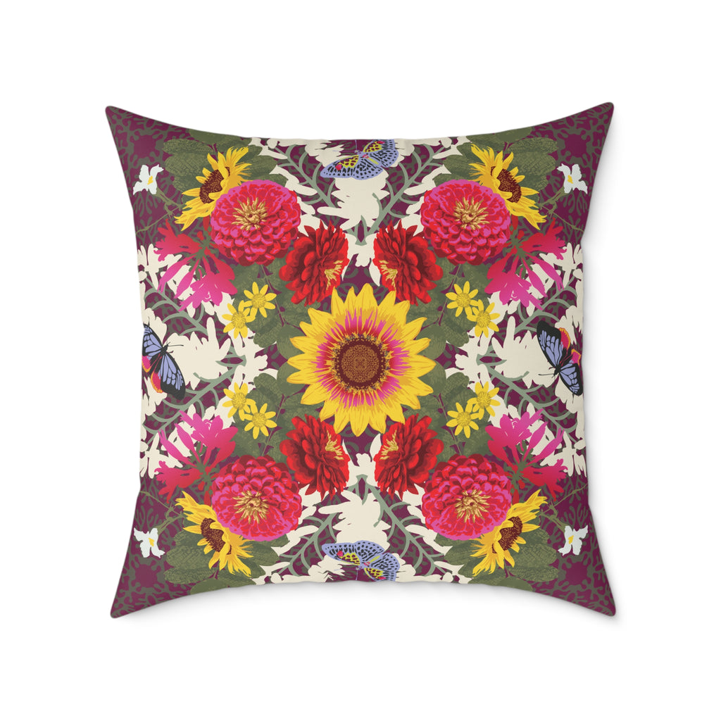 Flor de Fuego Pillow