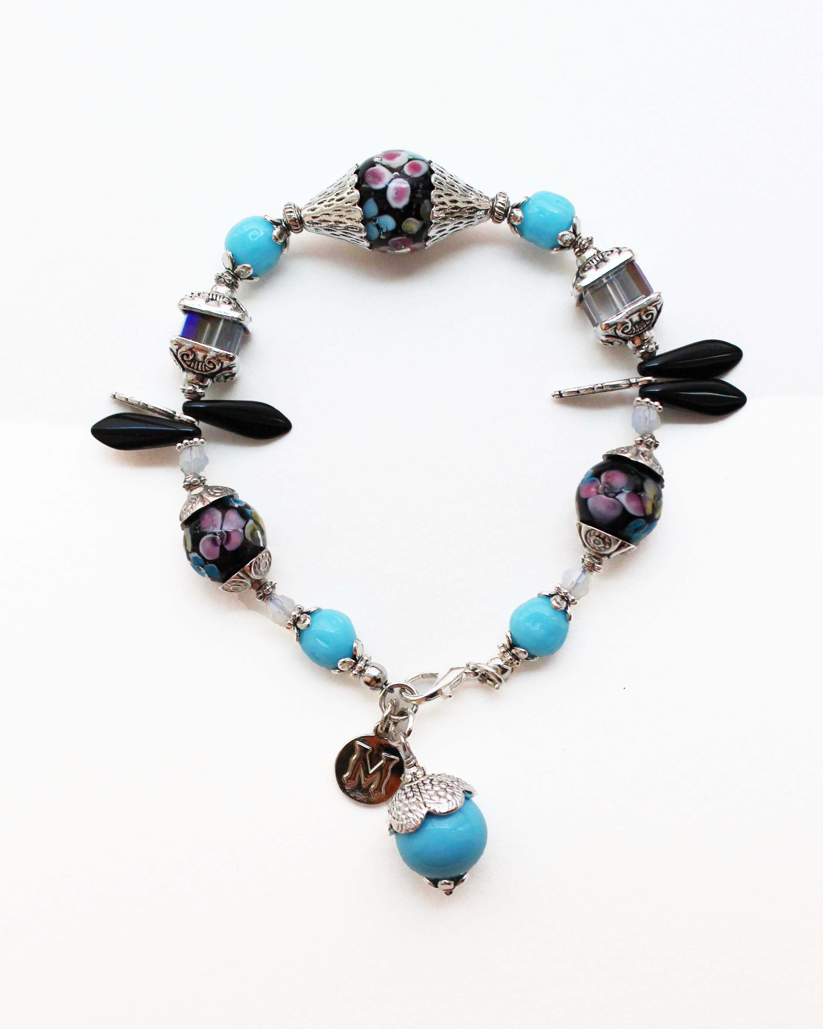 Hoi An Lanterns Vintage Mix Bead Bracelet