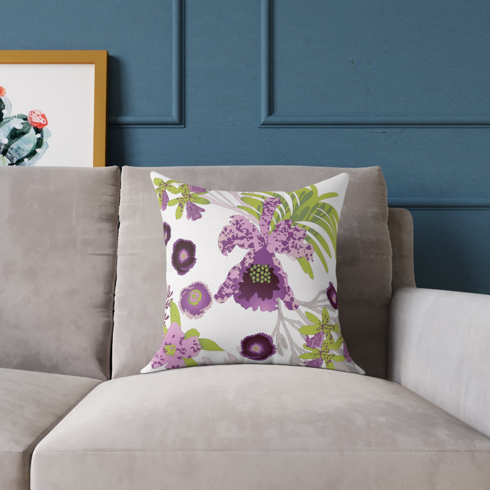Orchidea Botanica Living Room/Bed Room Pillow