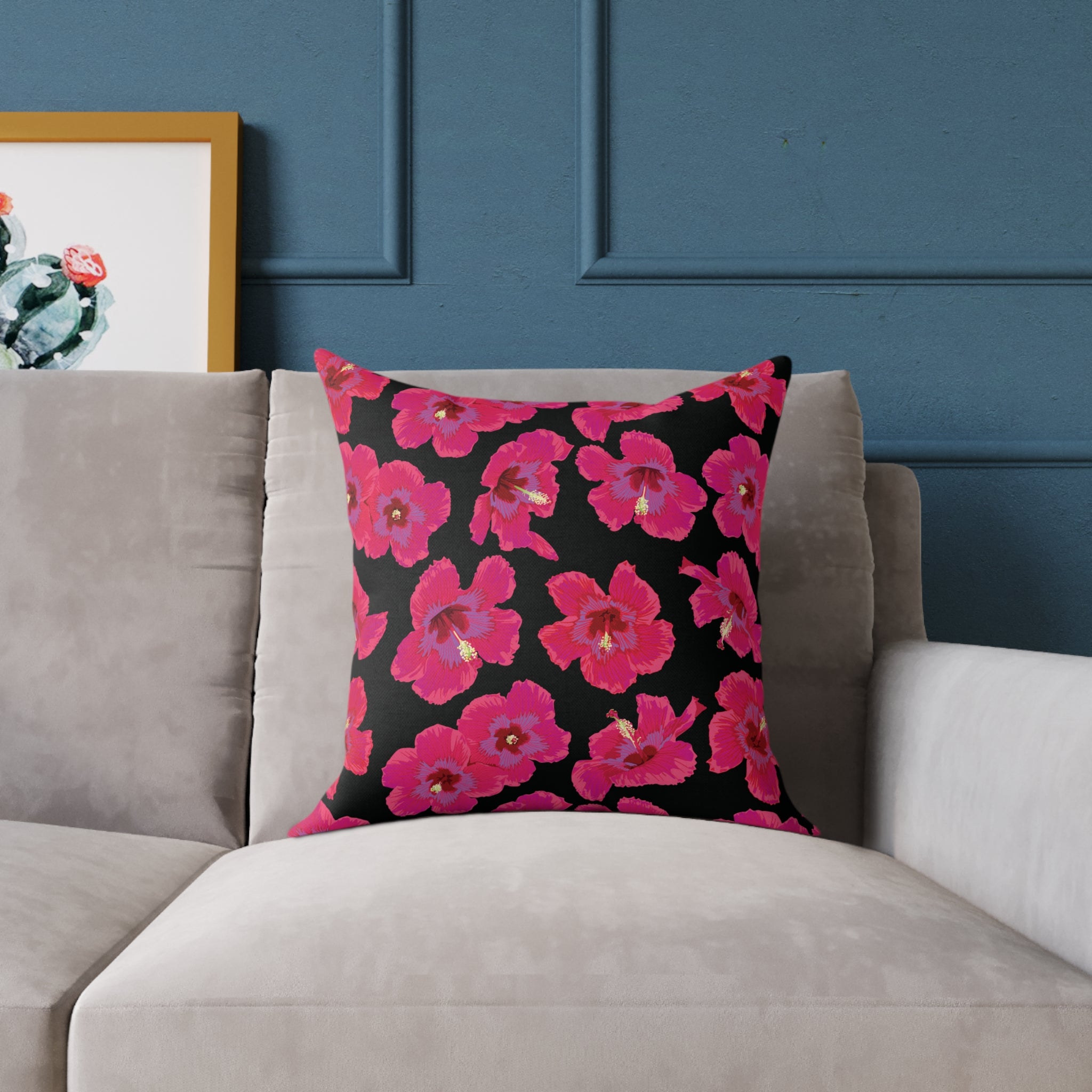 Pualani Pillow ~ Black