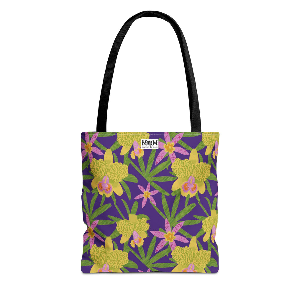 Lani Lei Market Tote Bag ~ Purple