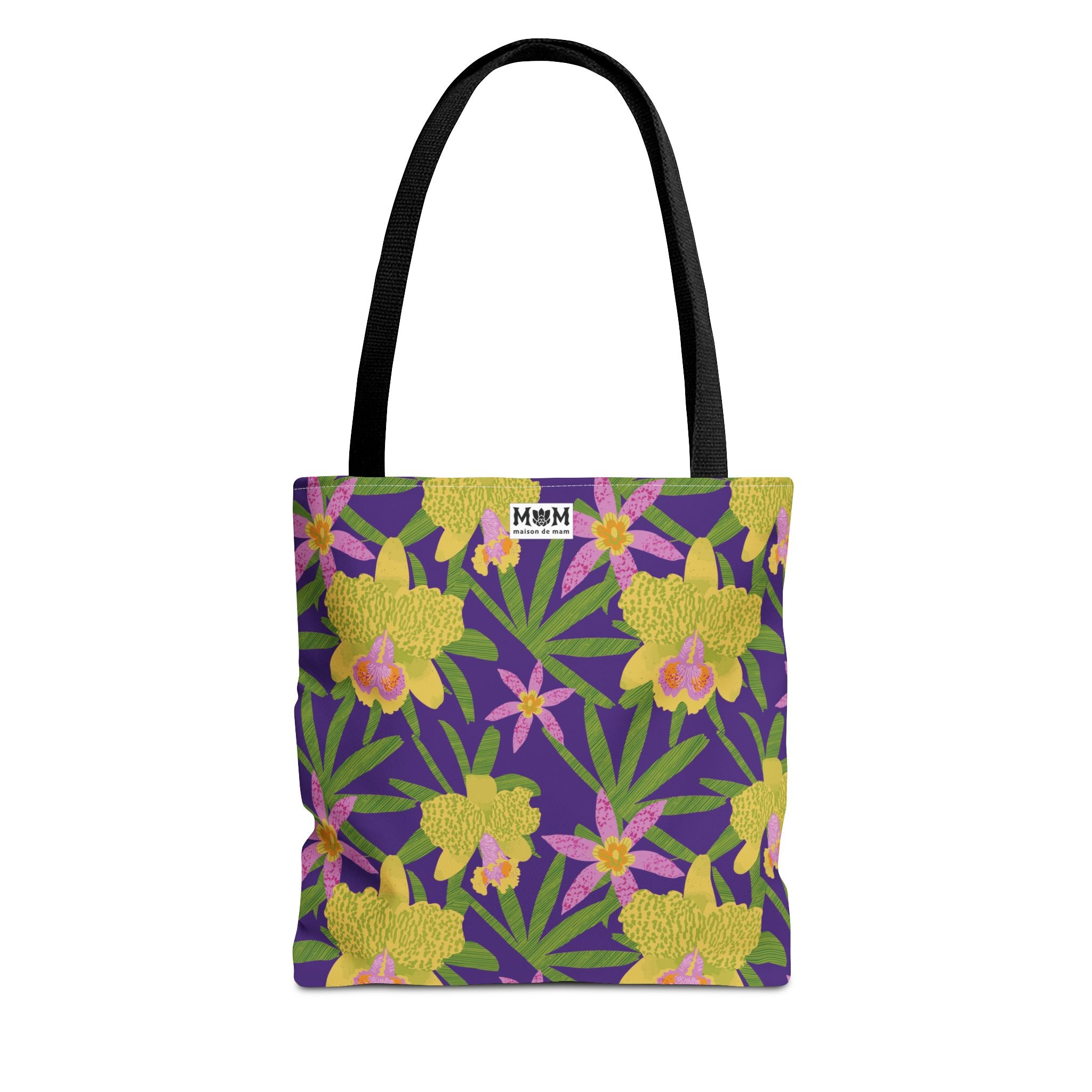 Lani Lei Market Tote Bag ~ Purple