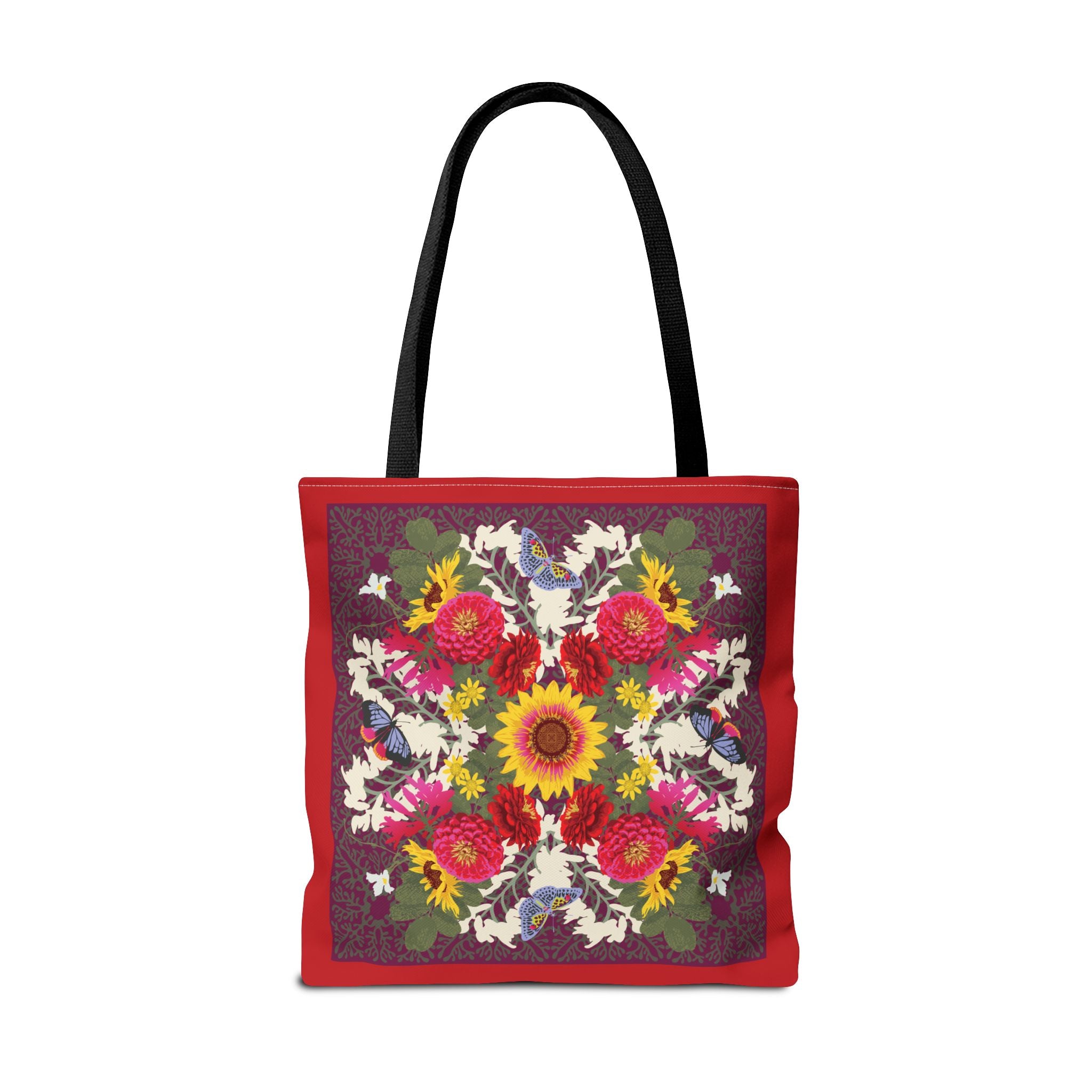 Flor de Fuego Market Tote Bag 