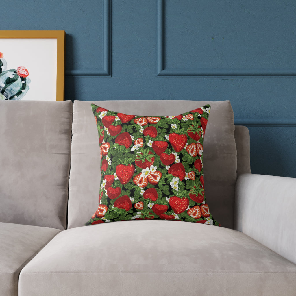 Strawberry Field Floral ~ Black
