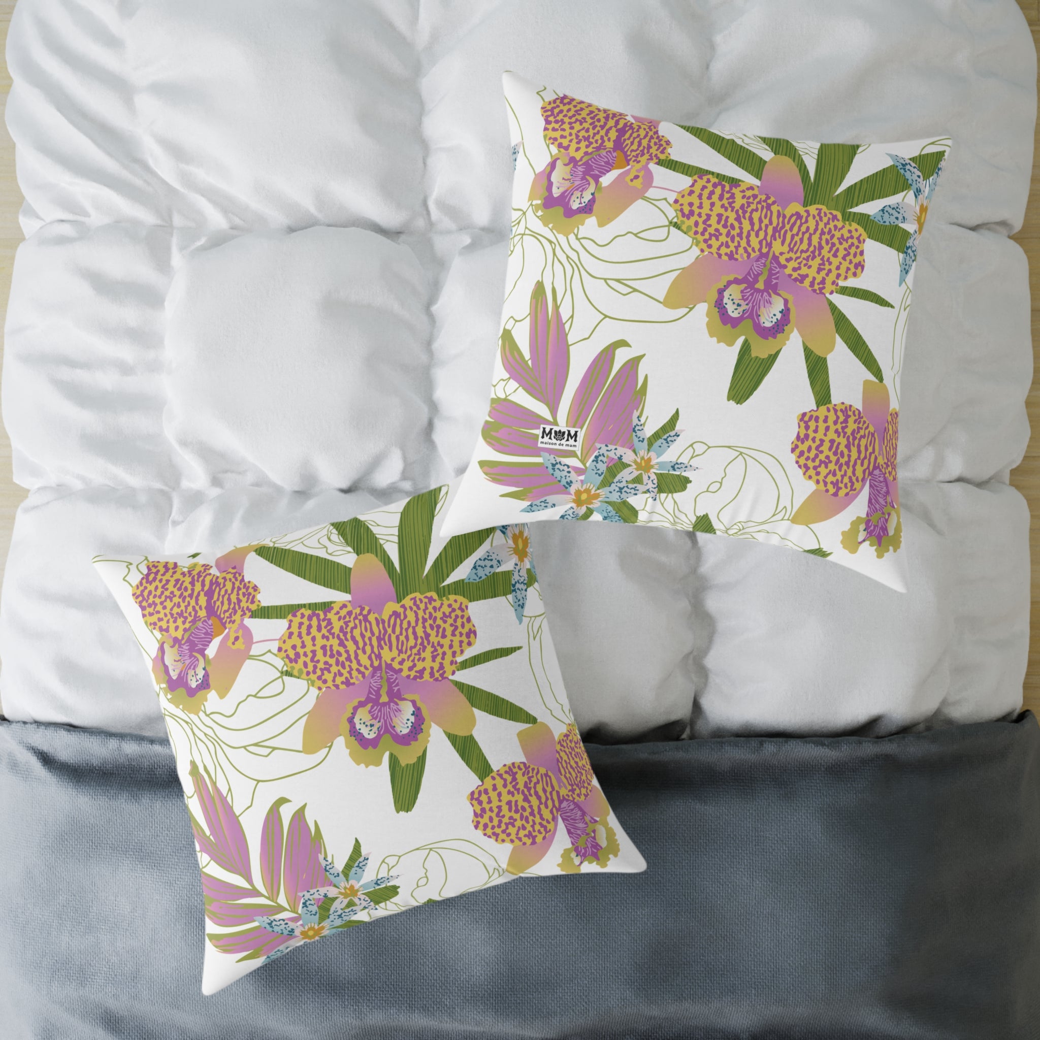 Lei Okika Living Room/Bed Room Pillow~ White