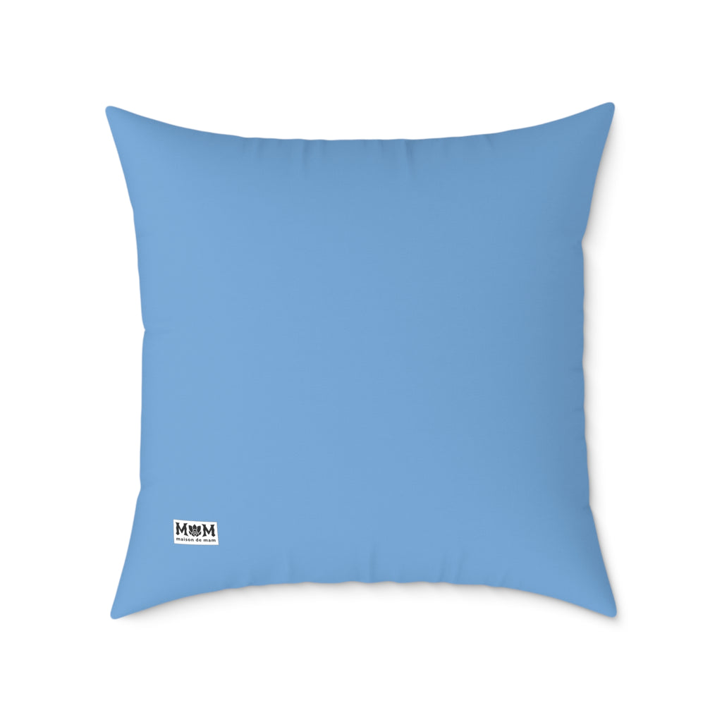 Orchidea Botanica Pillow ~ Blue