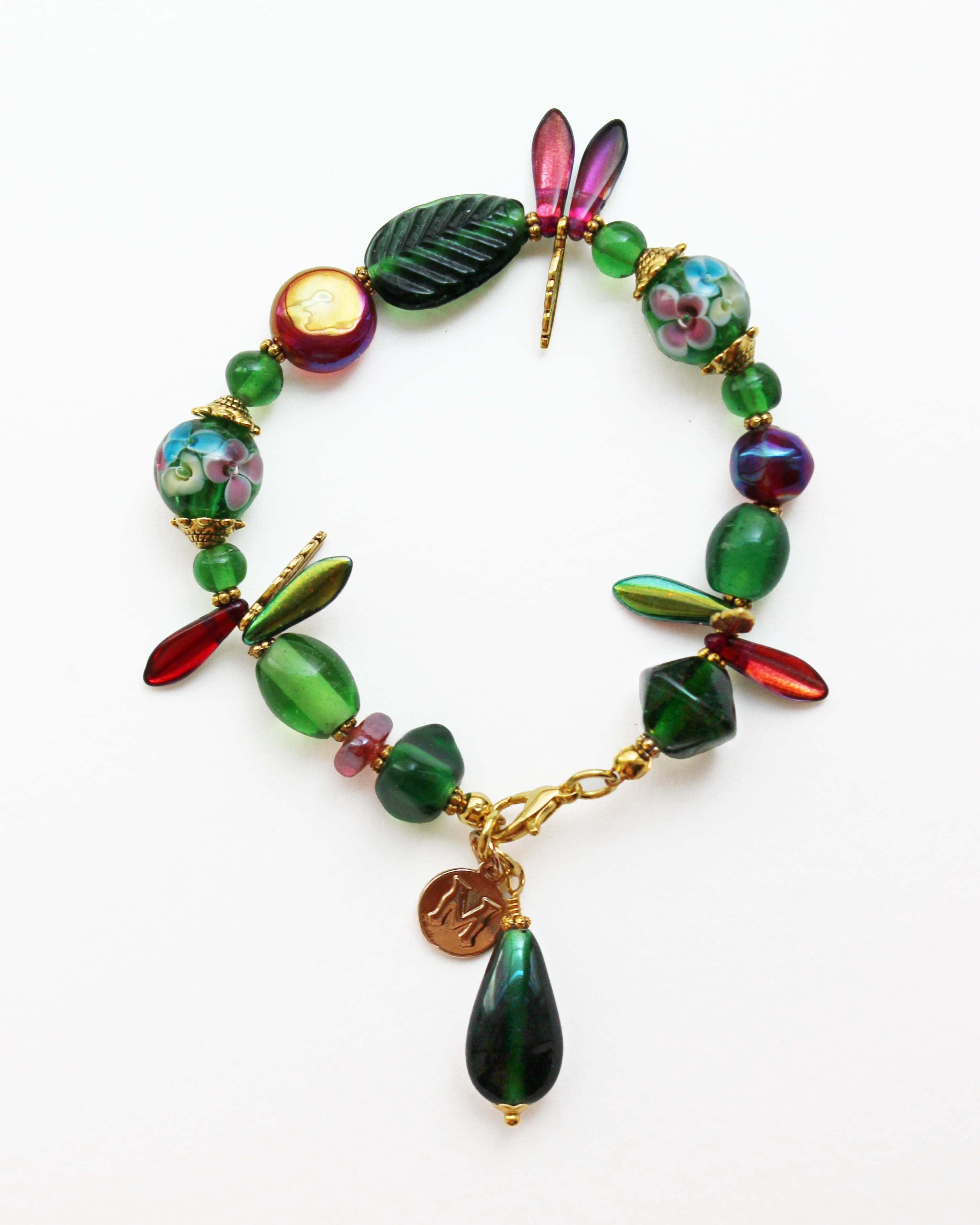 Kuranda Rainforest Vintage Mix Bead Bracelet