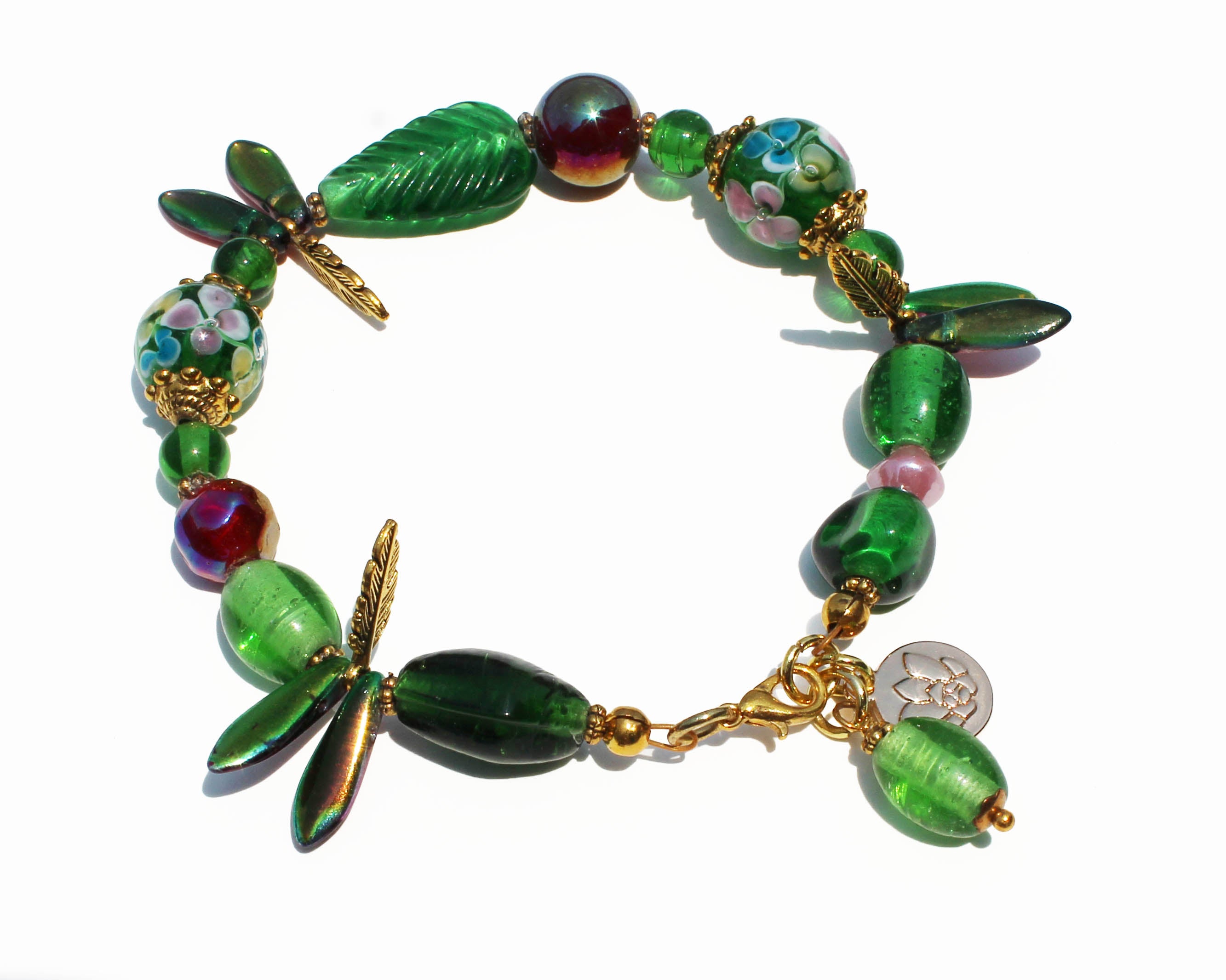 Kuranda Rainforest Vintage Mix Bead Bracelet