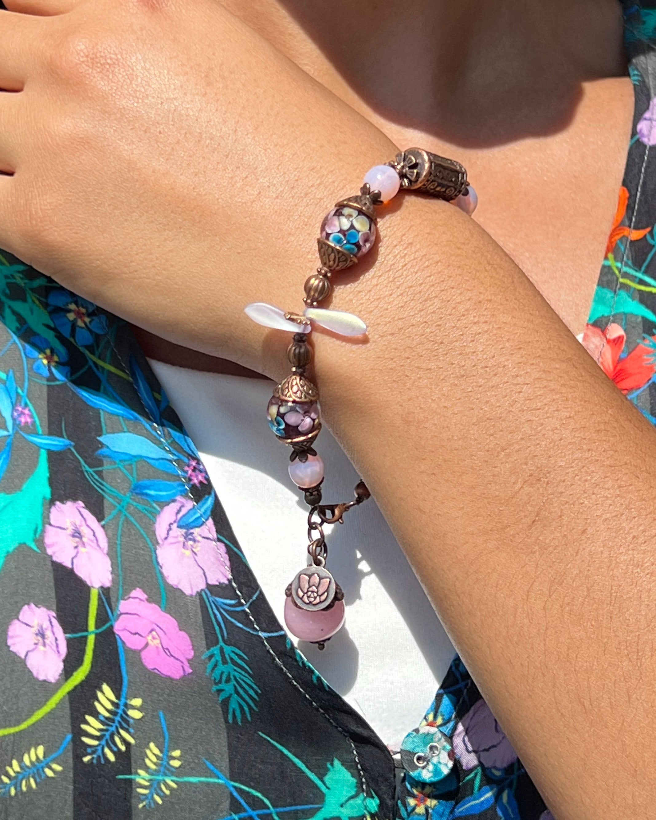 Princess of Alford Vintage Mix Bead Bracelet