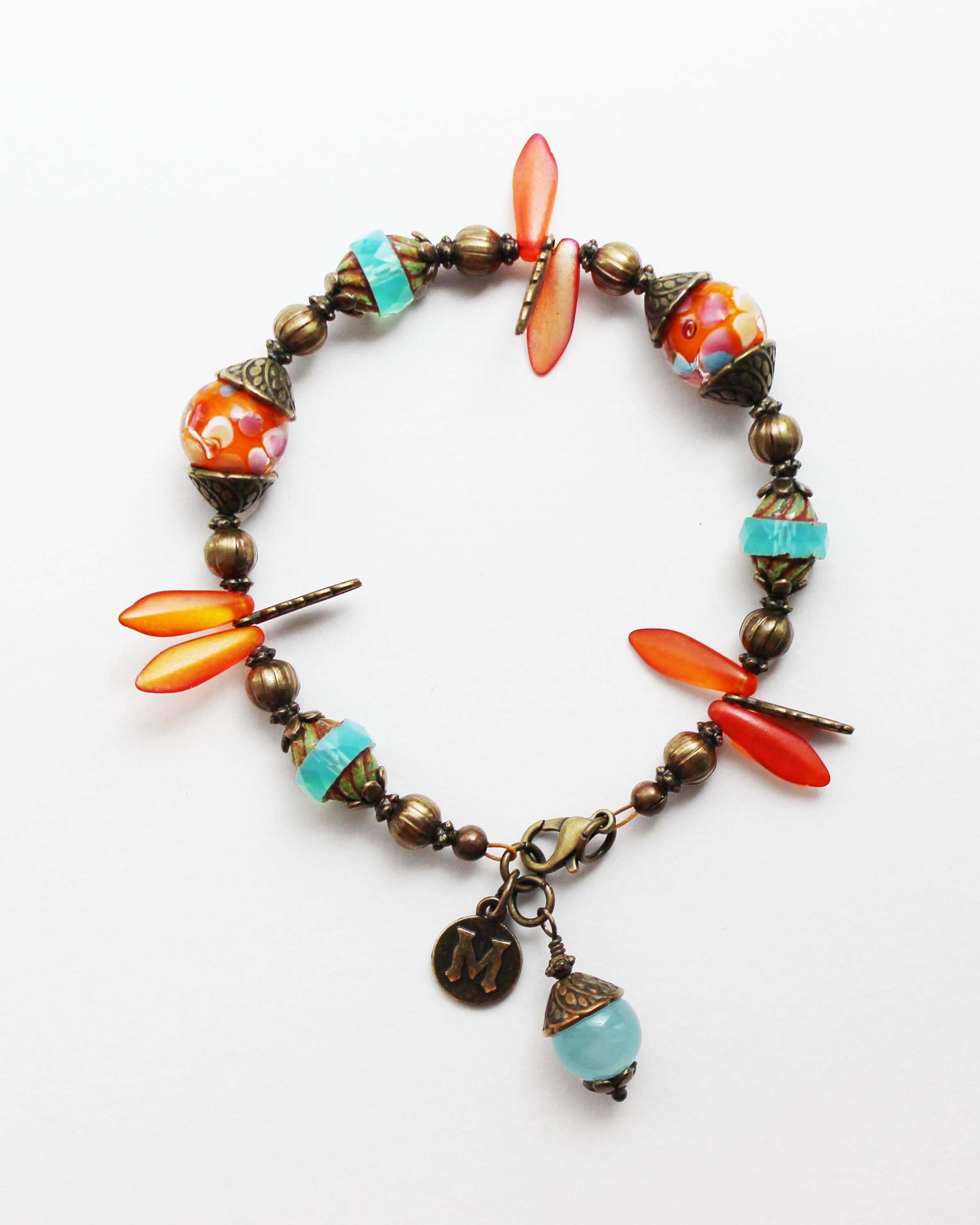 Old World Valencia Vintage Mix Bead Bracelet
